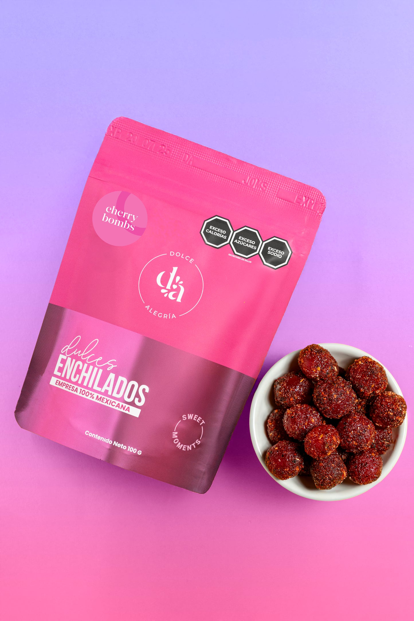 Cherry bombs enchiladas