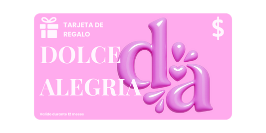 Tarjeta de Regalo Dolce Alegría