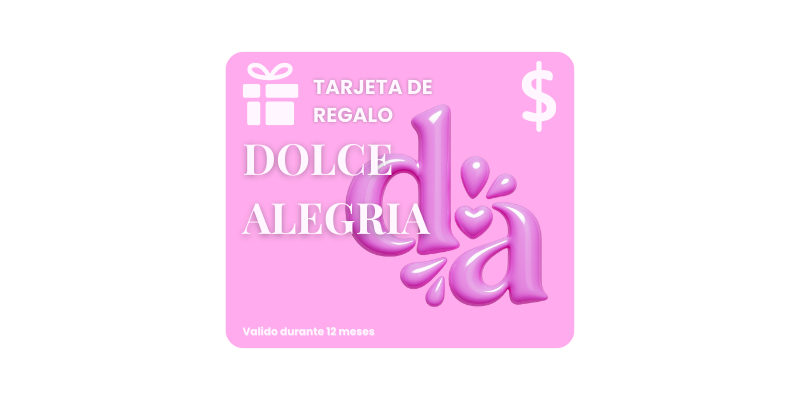 Tarjeta de Regalo Dolce Alegría