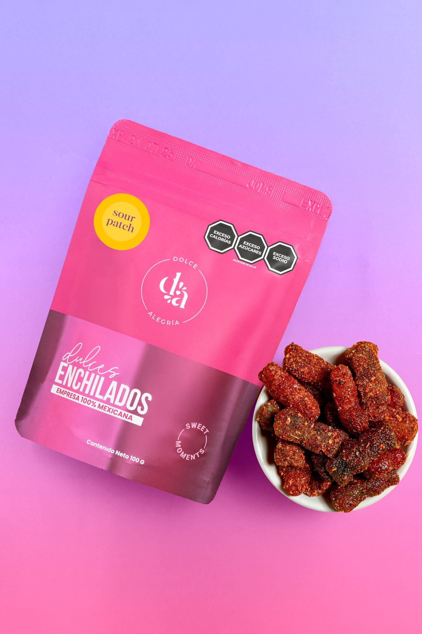 Sour Patch enchilados