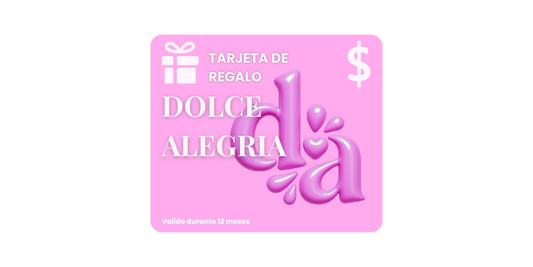 Tarjeta de Regalo Dolce Alegría